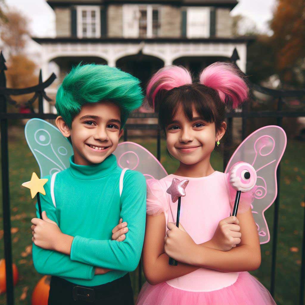Cosmo and Wanda Halloween Costumes