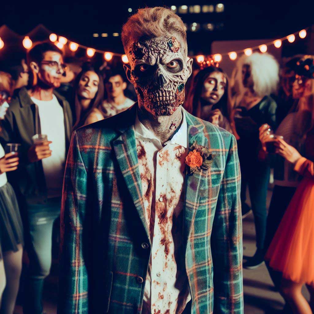 Zombie Halloween Costume